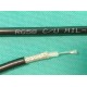 RG58C/U Flexible Coax Cable Black PVC Jacket