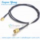 SMA MALE TO MALE SOLDER FOR SEMI-RIGID RG405 085" 086" CABLE DC18GHz  50OHM