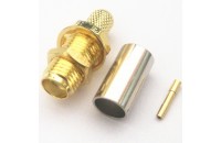 SMA FEMALE CRIMP FOR RG55/U RG142/U RG400/U RG223/U