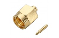 SMA MALE SOLDER FOR SEMI-RIGID RG405  .086 CABLE