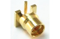 MMCX FEMALE RIGHT ANGLE PIN PCB SMT  MMCX CONNECTORS MMCX PCB SMT 