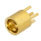 SMP STRAIGHT PLUG PCB LIMITED DETENT